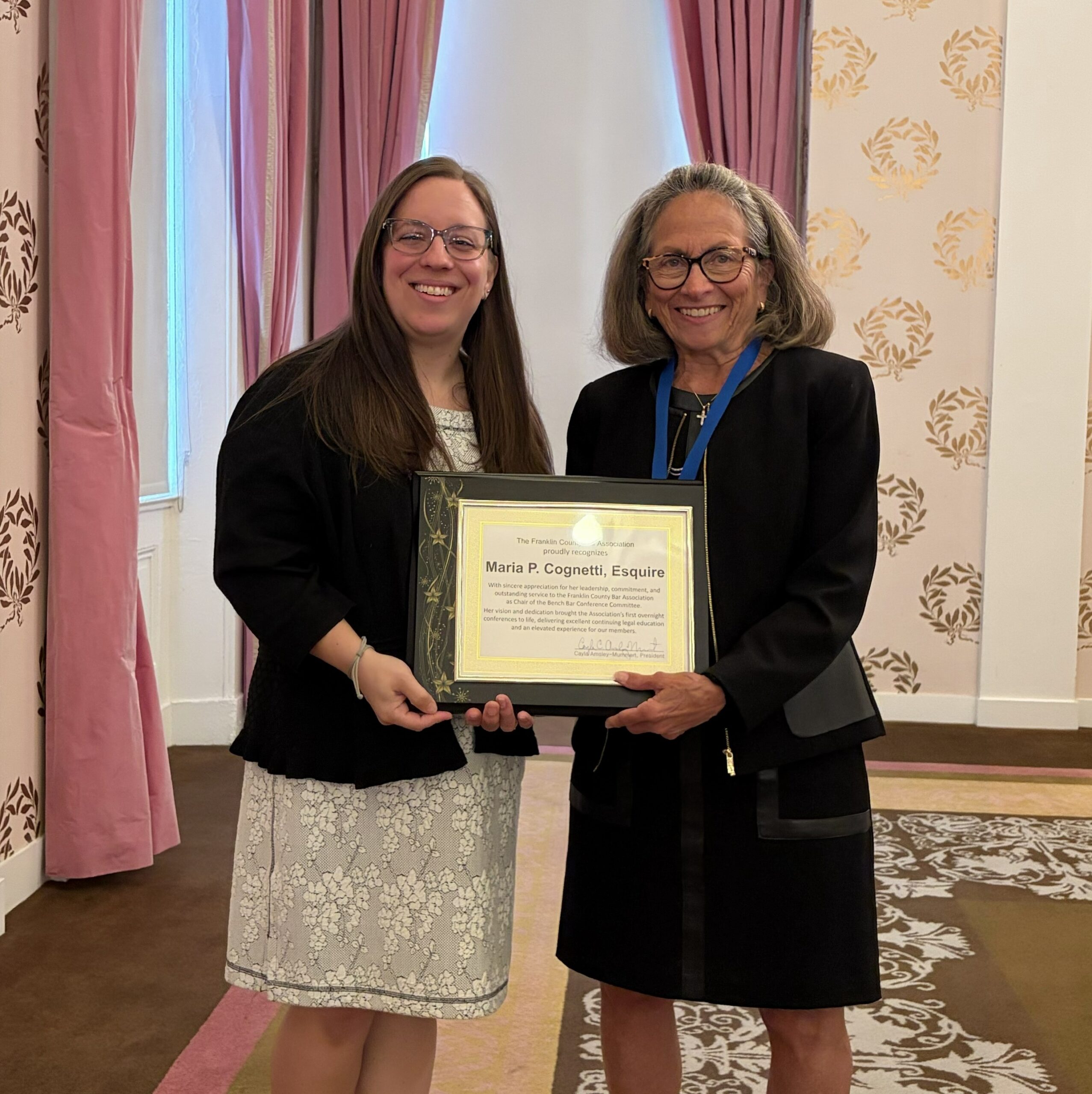 Cayla Amsley-Mummert and Maria Cognetti